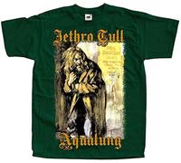 CHAOOFANG Bzz Jethro Tull Aqualung Men T Shirt Cotton Tee Green Men's