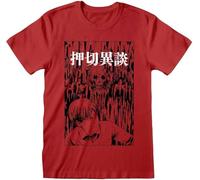 CHAOOFANG Junji-Ito Tee T-Shirt Mens Unisex Red