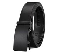 CHAOREN Cintura Da Uomo In Pelle, Cintura Automatica, Senza Fori, Larghezza 35 mm, Misura Personalizzata