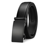 CHAOREN Cintura Da Uomo In Pelle, Cintura Automatica, Senza Fori, Larghezza 35 mm, Misura Personalizzata