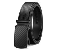 CHAOREN Cintura Da Uomo In Pelle, Cintura Automatica, Senza Fori, Larghezza 35 mm, Misura Personalizzata
