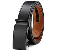 CHAOREN Cintura Da Uomo In Pelle, Cintura Automatica, Senza Fori, Larghezza 35 mm, Misura Personalizzata