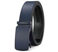 CHAOREN Cintura Da Uomo In Pelle, Cintura Automatica, Senza Fori, Larghezza 35 mm, Misura Personalizzata