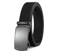 CHAOREN Cintura Da Uomo In Pelle, Cintura Automatica, Senza Fori, Larghezza 35 mm, Misura Personalizzata