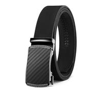 CHAOREN Cintura Da Uomo In Pelle, Cintura Automatica, Senza Fori, Larghezza 35 mm, Misura Personalizzata