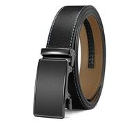 CHAOREN Cintura Uomo Pelle - Cinta Uomo senza Buchi Fibbia 35mm