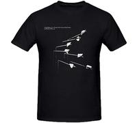 CHAORENSHIYI Modest Mouse Good News for People Men T-Shirt Black Unisex Tops Casual Tee M