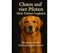 Chaos auf vier Pfoten: Mein Trainer-Logbuch Autor: Robe Sprache: Deutsch Format: 6 × 9 Zoll (15,24 × 22,86 cm), 100 Seiten, Schwarz-Weiß-Innen, mattes Cover