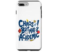 Chaos But Make It Academic - Divertente insegnante di ritorno a scuola Custodia per iPhone 7 Plus/8 Plus