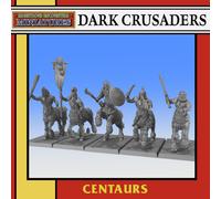 Chaos Centauri Miniatura 32mm Wargame Beastmen D&D 3D Proxy ToW Centigor AoS