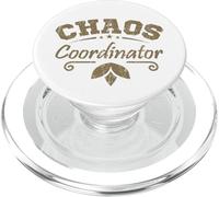 Chaos Coordinator - Organizzatore divertente per la vita lavorativa e l'ufficio PopSockets PopGrip per MagSafe