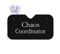Chaos Coordinator Parasole per auto, parasole riflettente pieghevole