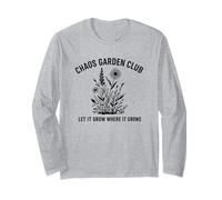 Chaos Garden Club Fiore Selvatico Natura Maglia a Manica