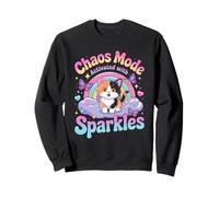 Chaos Mode Activated With Sparkles Fun Kitten Felpa
