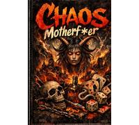 Chaos Motherf*er Notebook - Dark Edgy Journal, 6 x 9 in (15.24 × 22.86 cm), Lined Notebook for School, Work, Chaos Planning & Unfiltered Thoughts: A ... Creativity, and Embracing Your Inner Madness