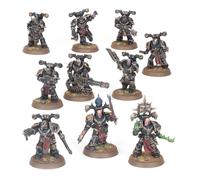 Games Workshop – Set di miniature – Warhammer 40.000: Chaos Space Marines Legionari – 10 miniature