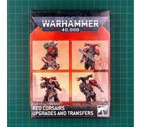 Games Workshop - Warhammer 40.000 - Chaos Space Marines: Aggiornamenti e trasferimenti dei corsari rossi