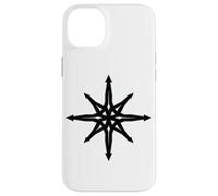 Chaos Star Simbolo Punk Metal Pentagramma Anarchia Occulto Satana Custodia per iPhone 14 Plus