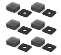 CHAOTEMAI Set di 6 Microfoni Antivento Microfono Wind Muff Schiuma Accessori per Fotocamere Copertura Antivento per Microfono Applicabile a Insta 360 X3/X4 Migliora la Qualità del Suono
