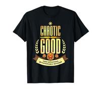 Chaotic Good D20 Rpg Allineamento Gioco di Ruolo Gamer TTRPG Maglietta