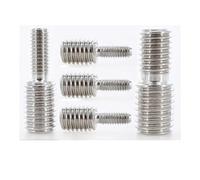 CHAOUYYZ 1/2/5 Pezzi Viti Di Trasferimento Di Riduziss 304 Viti a Doppia Estremità Senza Testa Convertitore Bulladattatore per Fotocamera M4 M5 M6 M8 M10 M12 M16 Filettatura Completa/5Pcs M4*6-M5*6