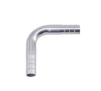 CHAOUYYZ 12.7 16 19 25 32 38 45 51 57 63 76 89Mm Hose Barb 90 Degree Elbow Sus 304 316L Stainless Steel Sanitary Pipe Fitting Homebrew/Sus304/63.0Mm