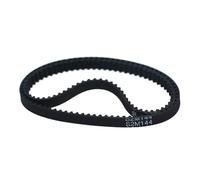 CHAOUYYZ 2 Cinghie Dentate S2M, Lunghezza Passo 136/138/140/144 Mm, Larghezza 3/6/9/10 Mm, Cinghia Sincrona in Gomma 2M/2Pcs_3.0Mm/S2M-144 (72 Teeth)