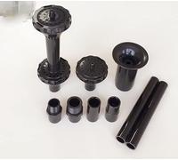 CHAOUYYZ Set Di Teste per Fontane in Plastica da 1/2" a 3/4", per Ugelli per Fontane in Plastica da Giardino/Kit B