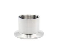 CHAOUYYZ Ss304 Bsp Adattatore Filettato Femmina Ghiera in Acciaio Inossidabile Sanitario Raccordi per Tubi Adattatore Tri Clamp 1/2" Dn15 Dn20 Dn25 Dn32 Dn40/ Color/Dn10 Ferrule50.5Mm