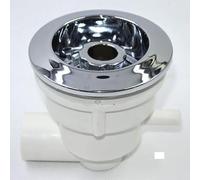 CHAOUYYZ Ugello per Vasca Idromassaggio, 3,5" Rotondo, Superficie in Plastica, Getto Massaggiante Cromato, 1 Accessorio per Vasca Idromassaggio
