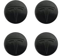 CHAOWEIFB 4 Pezzi Auto Ruota Centro Coprimozzi Adesivi per Tesla Model 3 Highland 2024, Tappi Coprimozzo Adesivo Cerchioni Mozzo Badge Accessori Tuning,G