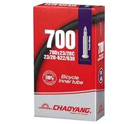 CHAOYANG, Inner Tube 700x23-28 Presta Valve 48mm Threaded Unisex adulto, NEUTRO, One Size