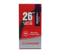 CHAOYANG Inner Tube 26 'x1.95/2.125 FV by Chao Yang Unisex Adulto, Nero, 26x1