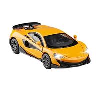 CHAOYINGS Modello Di Auto In Lega Pressofusa 1:32 Per McLaren 600LT(Yellow)