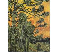 Chaozhirui Kit di ricamo a punto croce fai da te Autoritratto con cappello di feltro grigio Kit punto croce Dipinto a olio di Van Gogh Kit punto croce in cotone 11CT 40x50cm