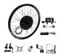 CHAOZHU Kit di Conversione Ruota Posteriore 72V 2000W, MTX39 Cassetta, Display a Colori UKC1, Larghezza Drop-out 135mm, per 20" 24" 26" 27.5" 700C 29" Biciclette (24 pollici)