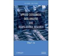 Chap T. Le Applied Categorical Data Analysis and Translational Resea (Tascabile)