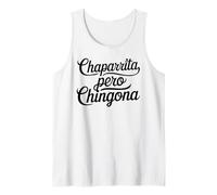 Chaparrita Pero Chingona Messicano Latina Chicana Chola Oldies Canotta