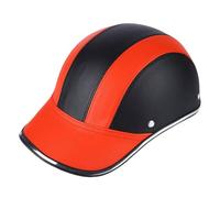 Chapeau De Sécurité Moto | Vintage Demi-Visage Ouvert Casquettes De Baseball Rétro Réglables, Équipement D'équitation D'extérieur Pour Le Cyclisme, Le Baseball, Les Adultes