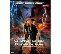 Chapeau melon et bottes de cuir