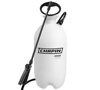 Chapin 20002 - Spruzzatore a Pressione per Prato e Giardino, Prodotto negli Stati Uniti, per spruzzare Piante, irrigazione Giardino, Prati, Erbacce e parassiti, Bianco Traslucido