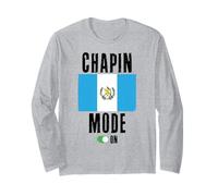 Chapin Mode Guatemala Quetzal Antigua 502 Tikal Maya Atitlán Maglia a Manica