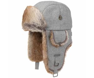 Chapka Kamikaze Herringbone by Barts grigio One Size