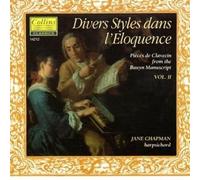 CHAPMAN JANE (cembalo) - Divers Styles Dans l Eloquence