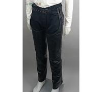 Chaps in Vera Pelle Alta Qualità Motociclista Biker Club Western Made in Italy