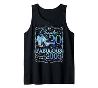 Chapter 20 Fabulous Since 2005 Diamond Heels 20th Birthday Canotta