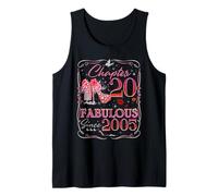 Chapter 20 Fabulous Since 2005 Diamond Heels 20th Birthday Canotta