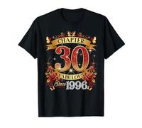 Chapter 30 Fabulous Since 1996 30th Birthday Women Girls Maglietta