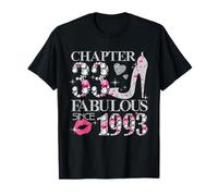 Chapter 33 Fabulous Since 1993 33rd Birthday Women Girls Maglietta