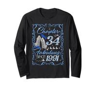 Chapter 34 Fabulous Since 1991 34th Diamond Birthday Queen Maglia a Manica